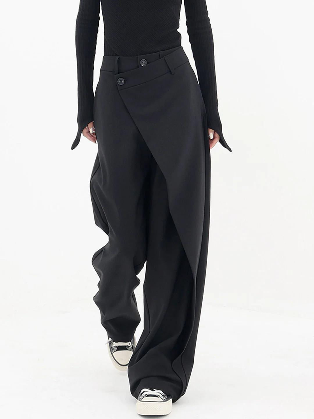Elena - Pantalone Baggy Asimmetrico