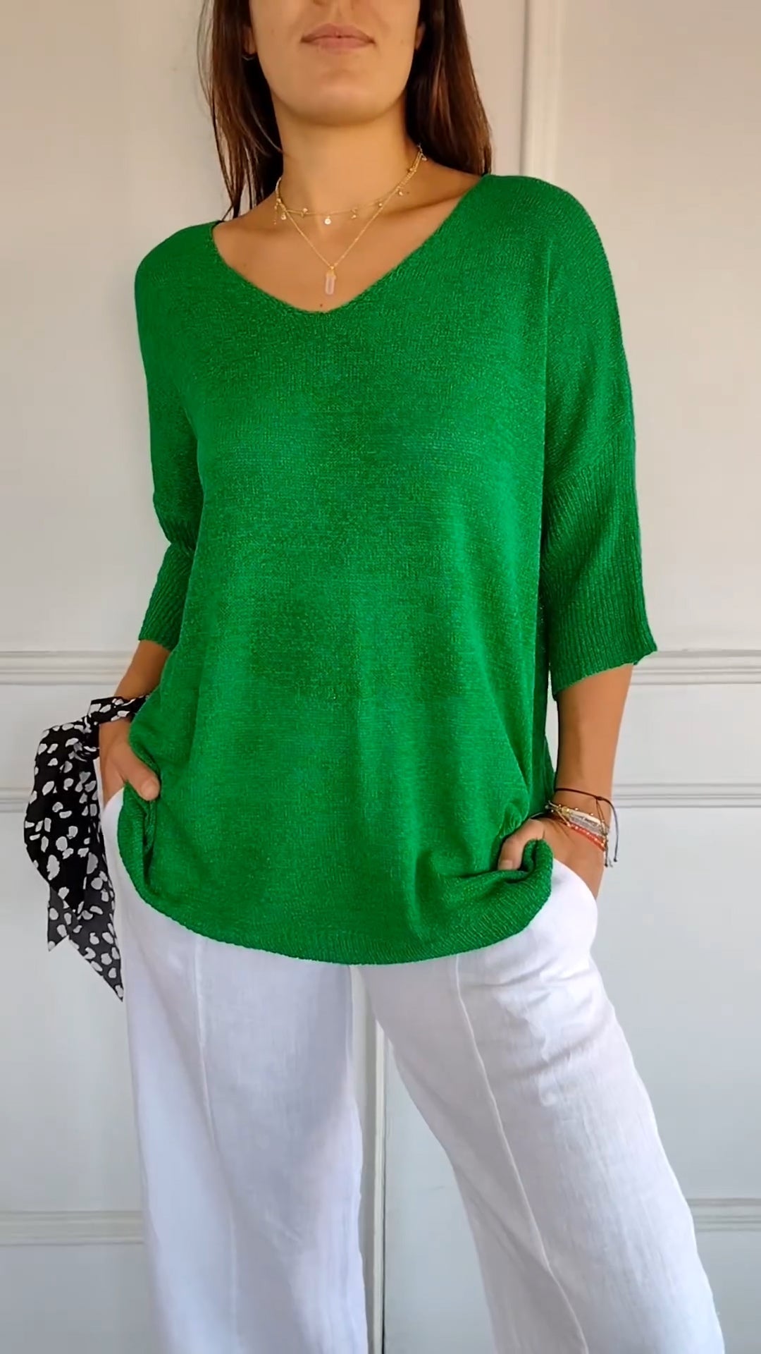 Leila – Maglia Casual a V