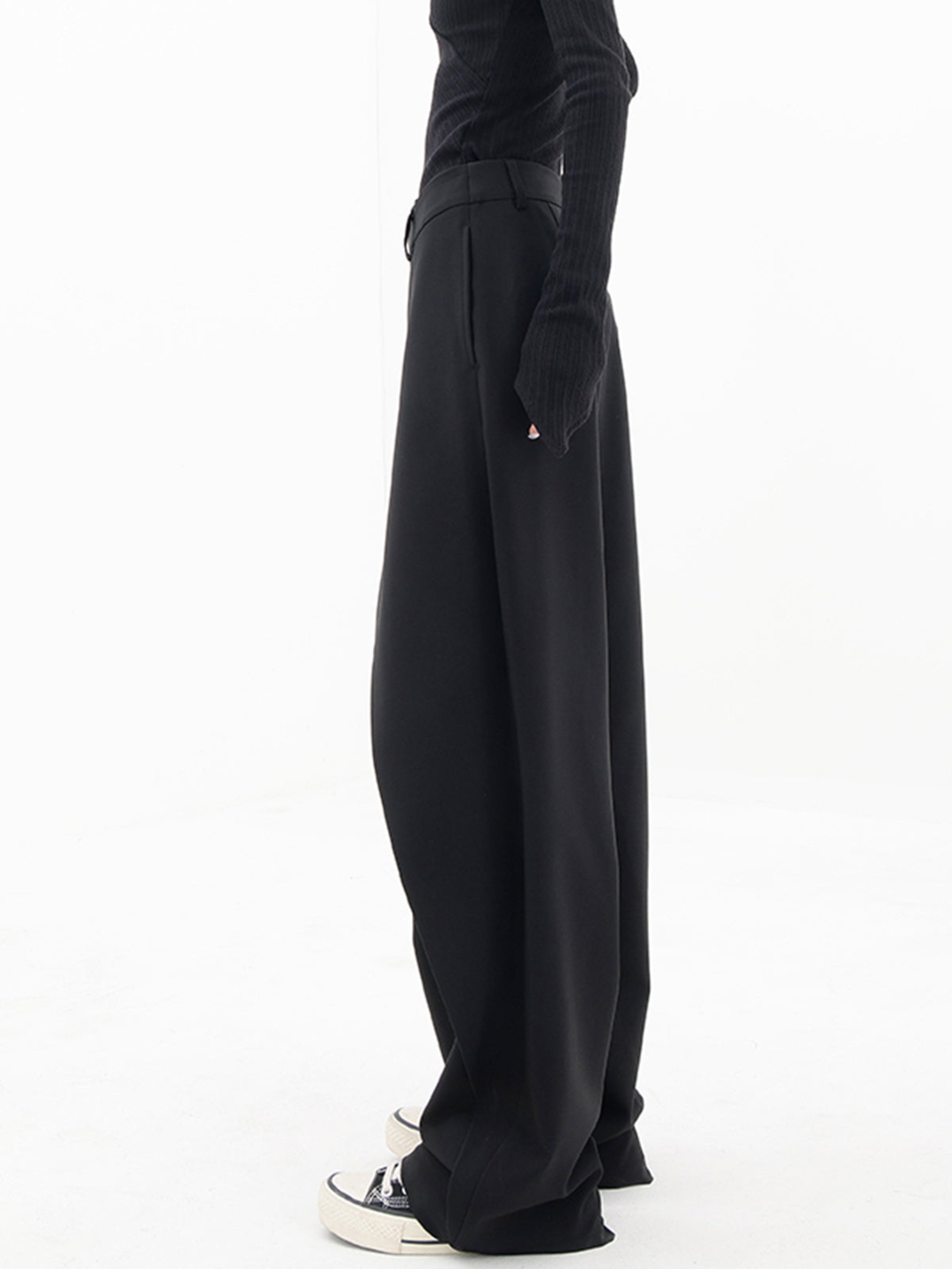 Elena - Pantalone Baggy Asimmetrico