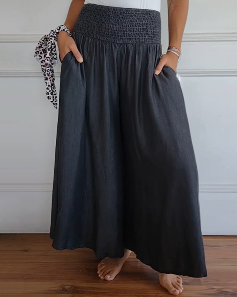Mira - Pantaloni con vita elastica