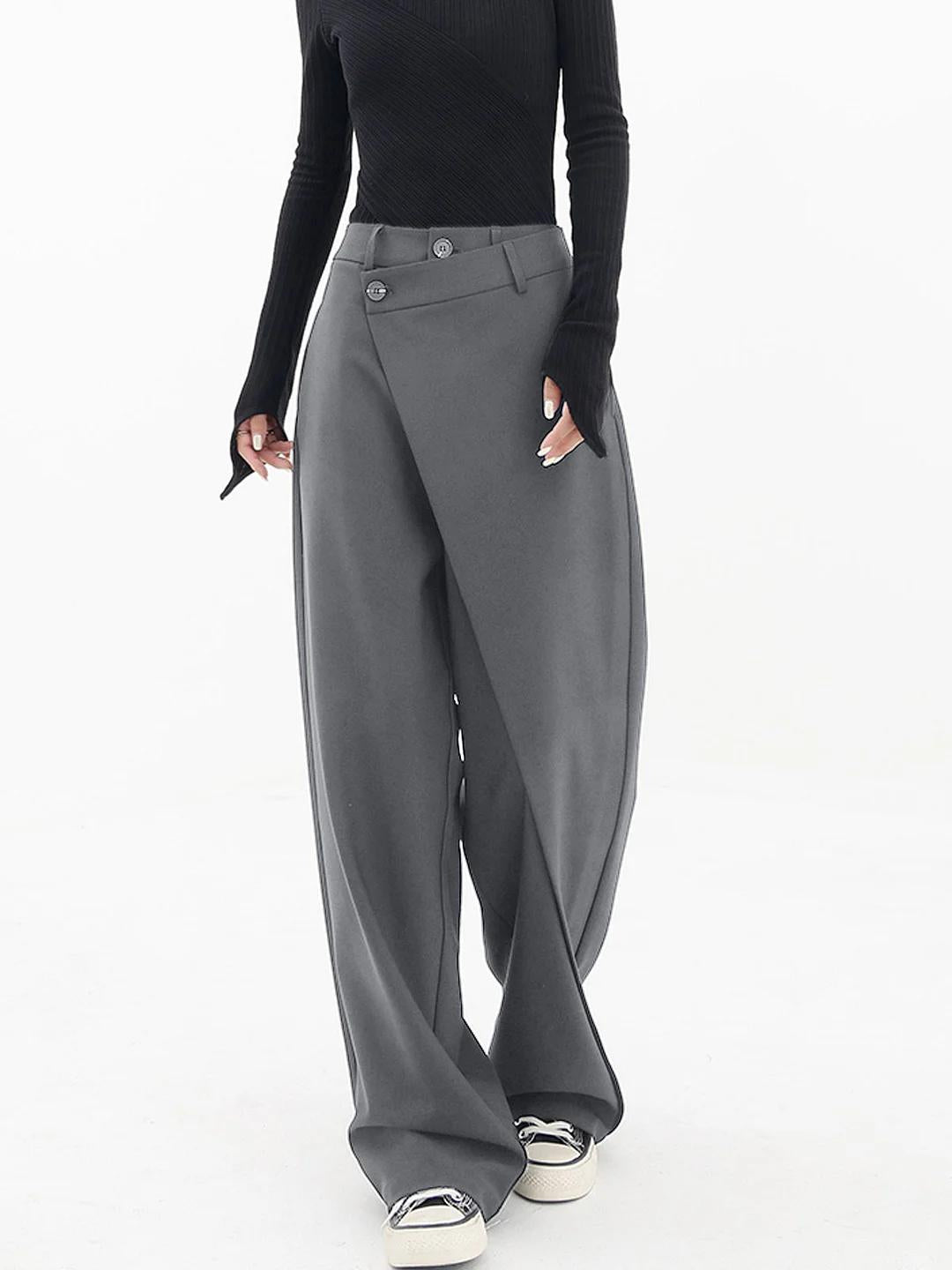 Elena - Pantalone Baggy Asimmetrico
