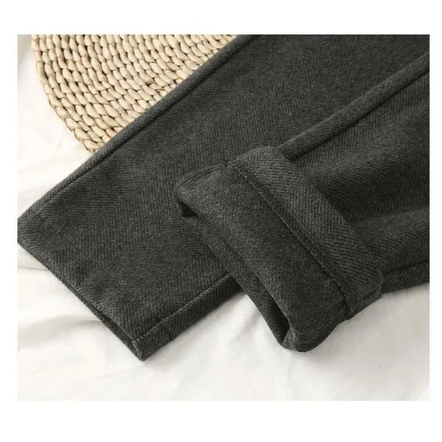 Chiara - Pantaloni a vita alta con gamba affusolata