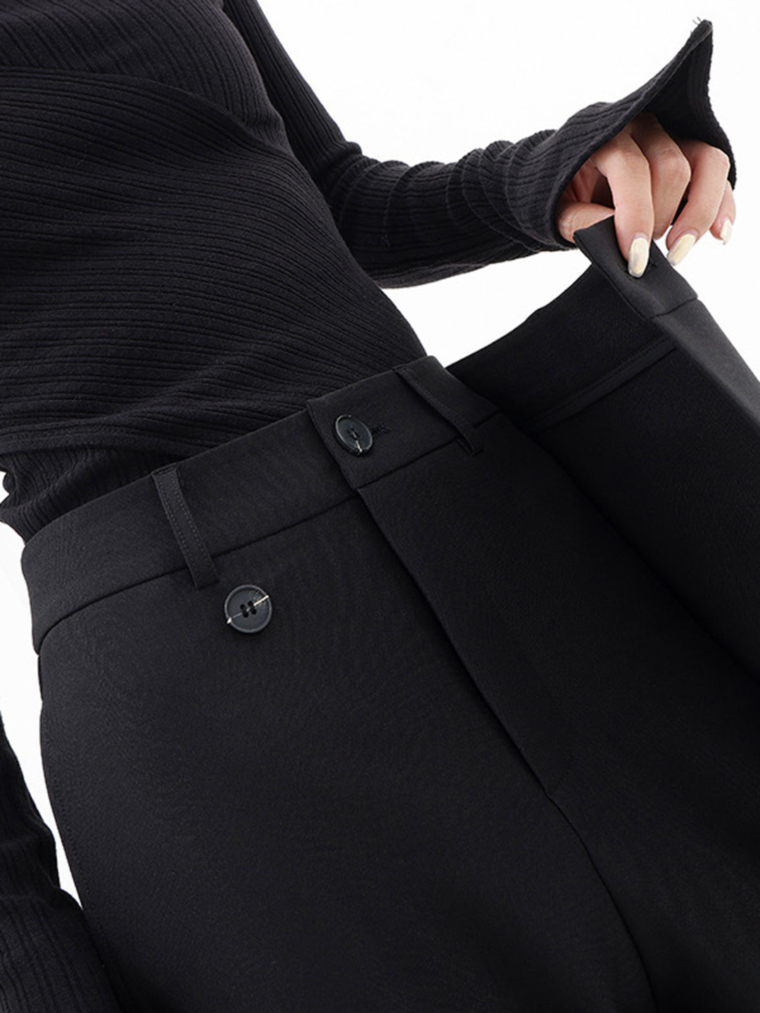 Elena - Pantalone Baggy Asimmetrico