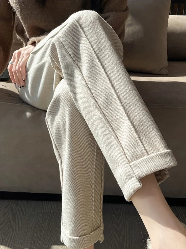 Giulia - Eleganti Pantaloni a Vita Alta