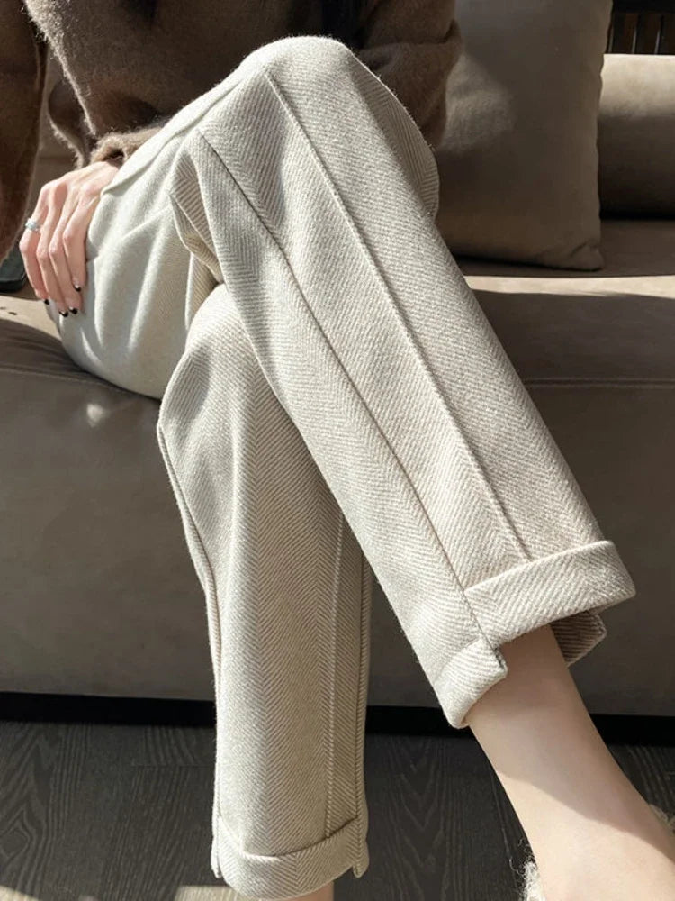 Giulia - Eleganti Pantaloni a Vita Alta