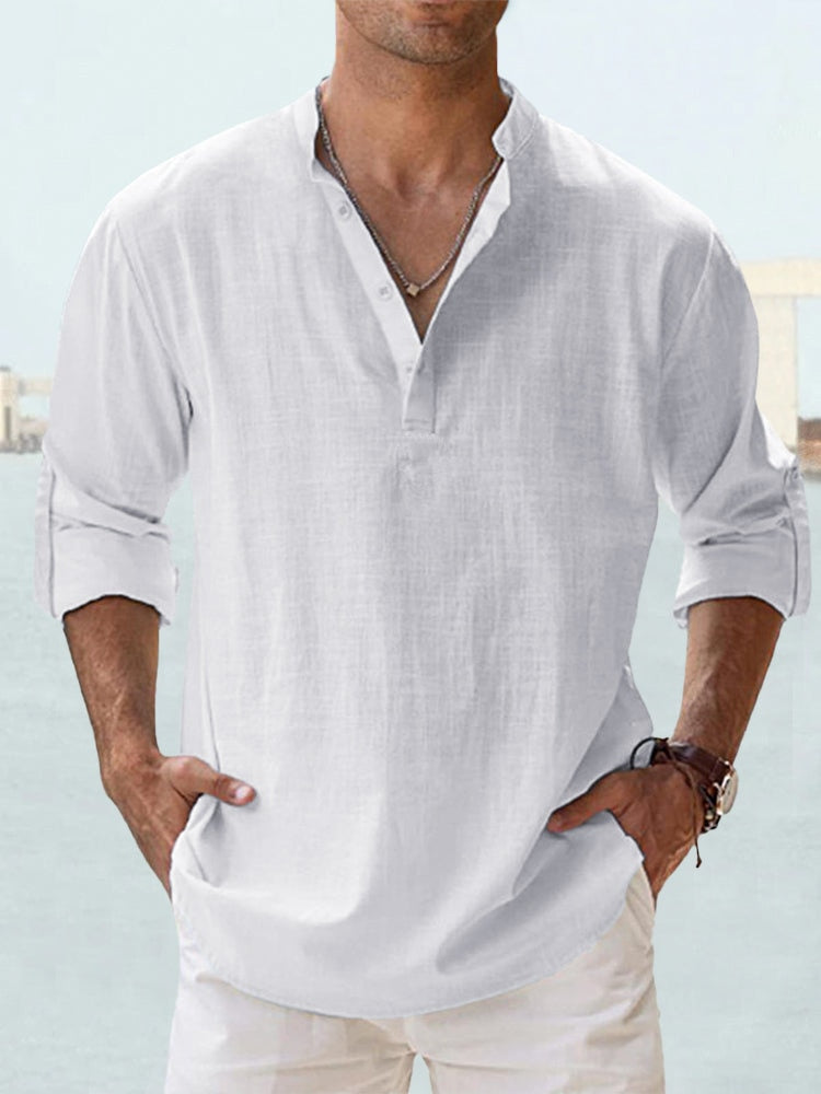 Roberto - Camicia Di Lino Traspirante