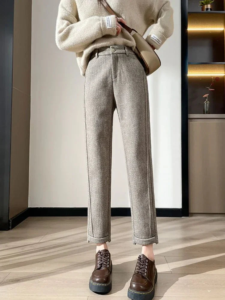 Giulia - Eleganti Pantaloni a Vita Alta