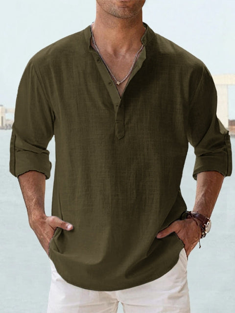 Roberto - Camicia Di Lino Traspirante
