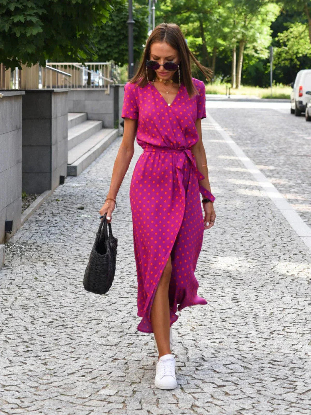 Chloe - Abito in Cotone Fiorato