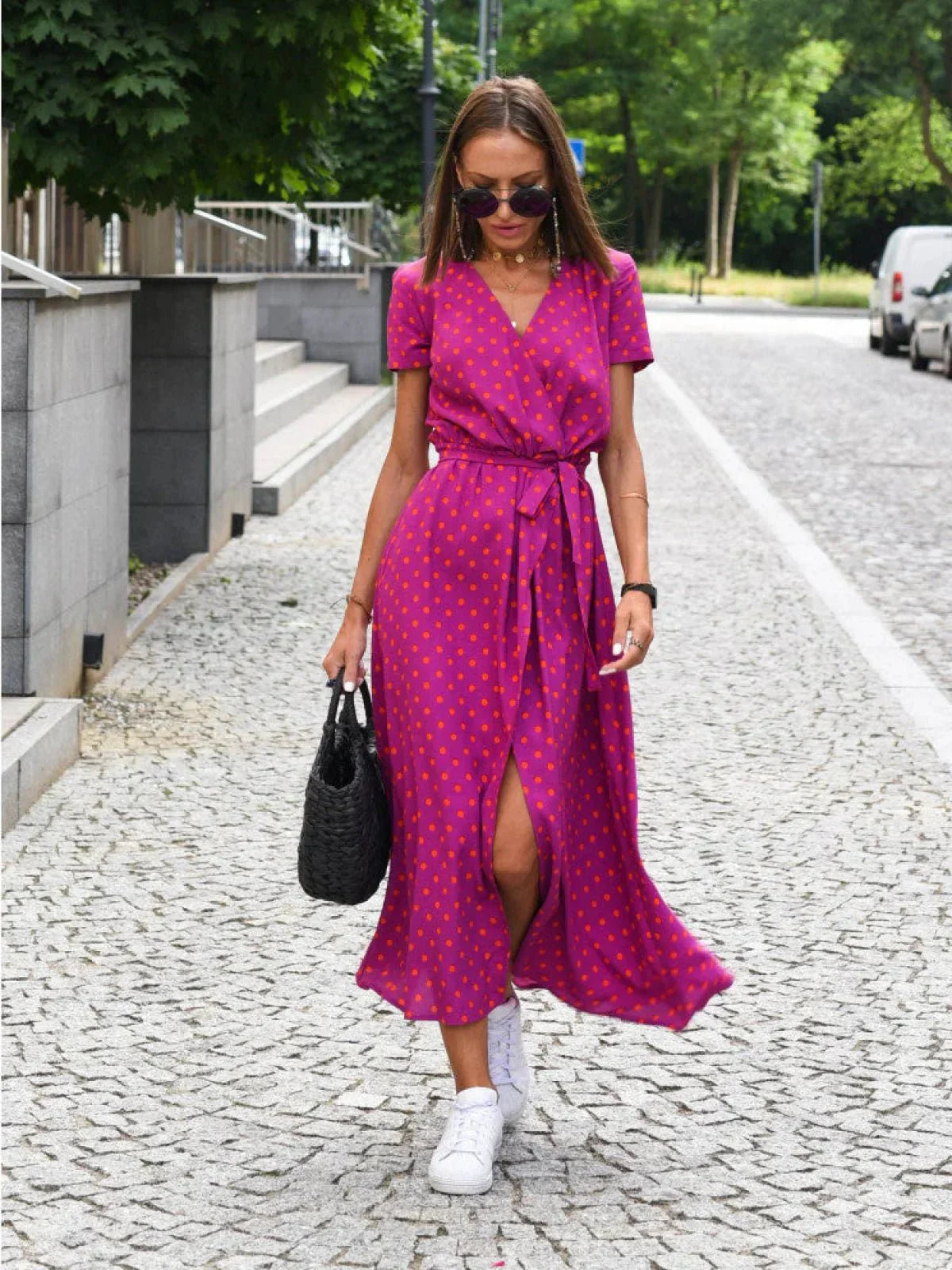Chloe - Abito in Cotone Fiorato