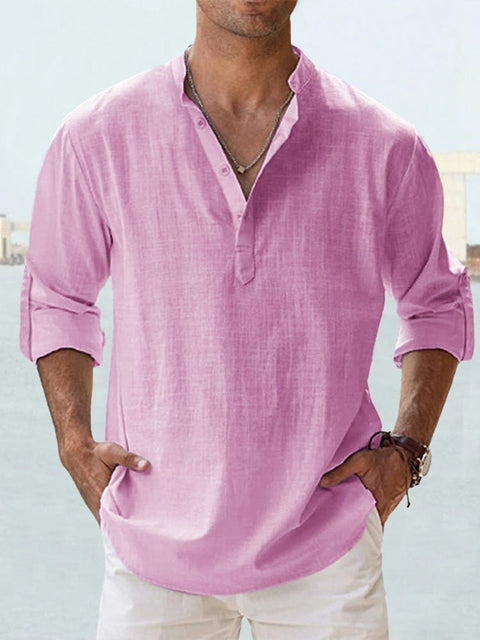 Roberto - Camicia Di Lino Traspirante