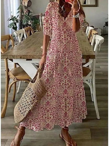 Celeste – Abito Maxi Boho