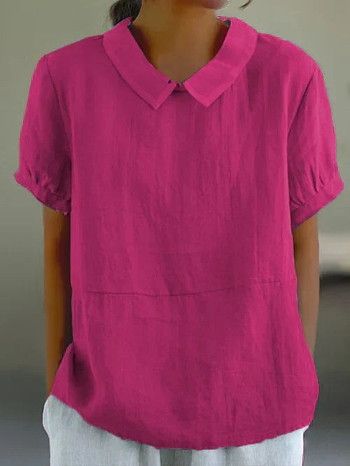 Michela ™ | Blusa con colletto a vestibilità rilassata