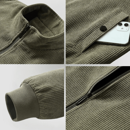 Leonardo - Giacca in corduroy con fodera in pile