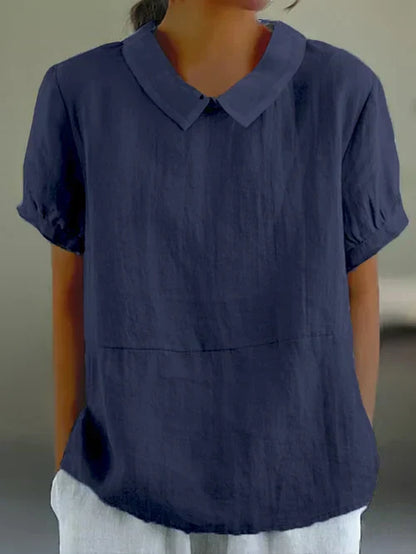 Michela ™ | Blusa con colletto a vestibilità rilassata