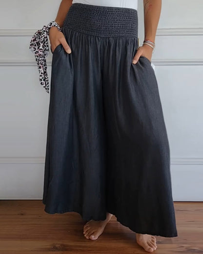 Mira - Pantaloni con vita elastica