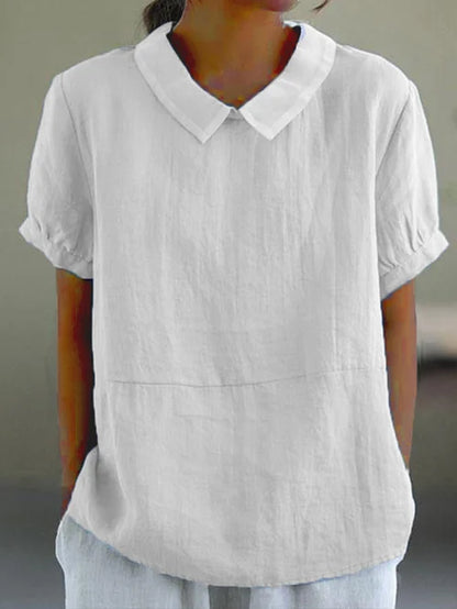 Michela ™ | Blusa con colletto a vestibilità rilassata