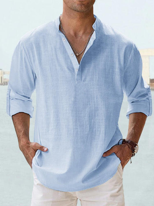 Roberto - Camicia Di Lino Traspirante