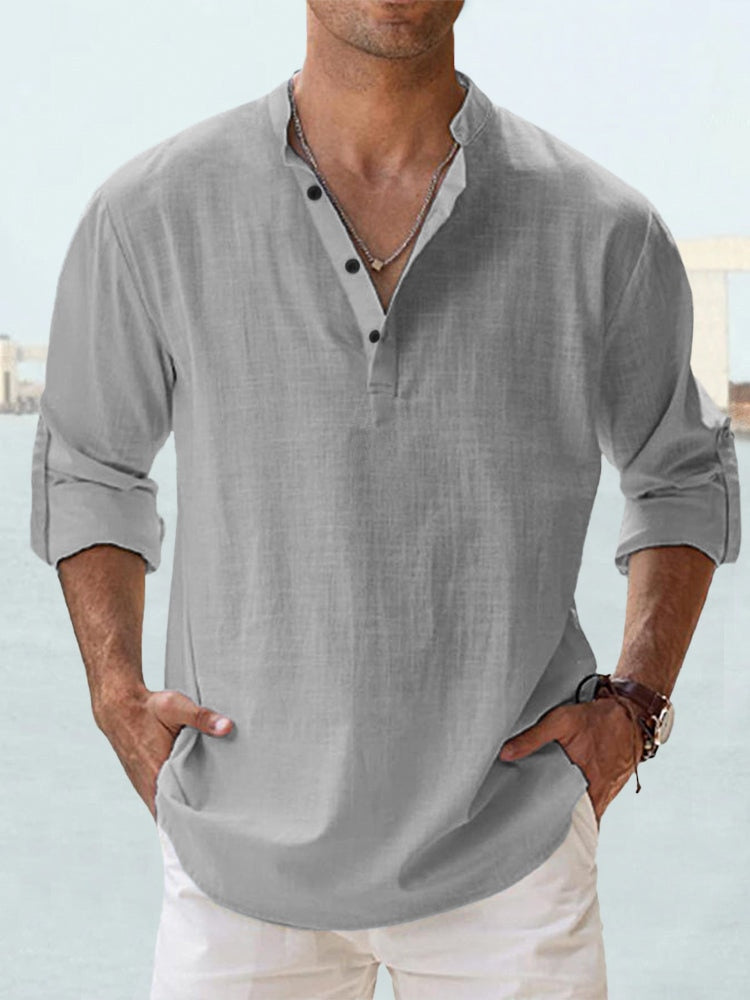 Roberto - Camicia Di Lino Traspirante