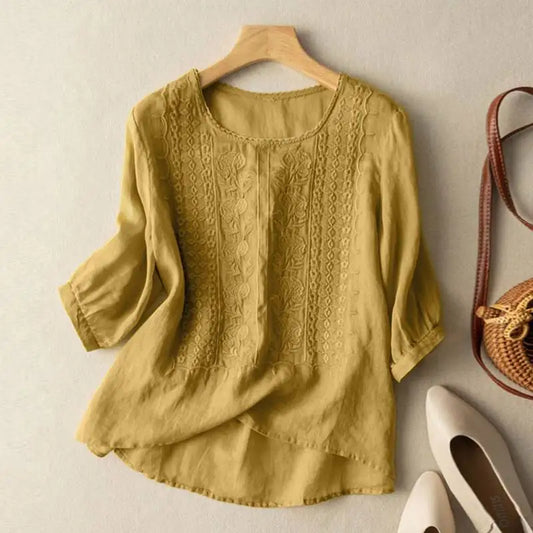 Eleonora – Blusa rilassata ricamata
