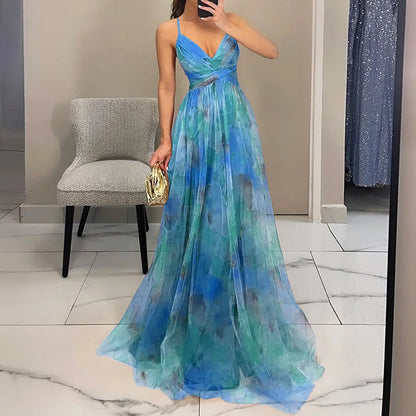 Rosalia™ | Incantevole Maxi-abito con Stampa Floreale