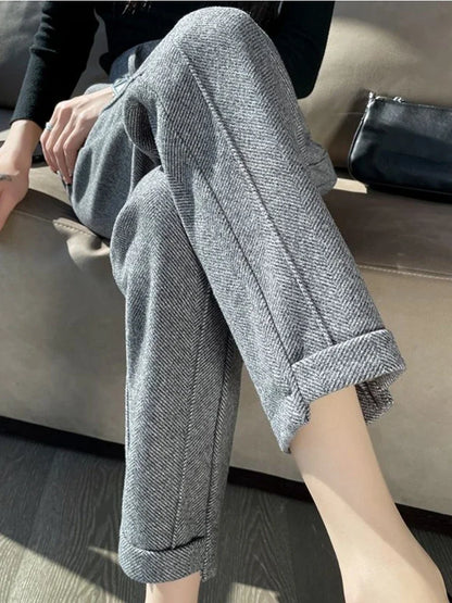 Giulia - Eleganti Pantaloni a Vita Alta