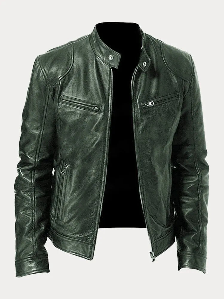 Rocco - Giacca di pelle casual