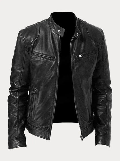 Rocco - Giacca di pelle casual