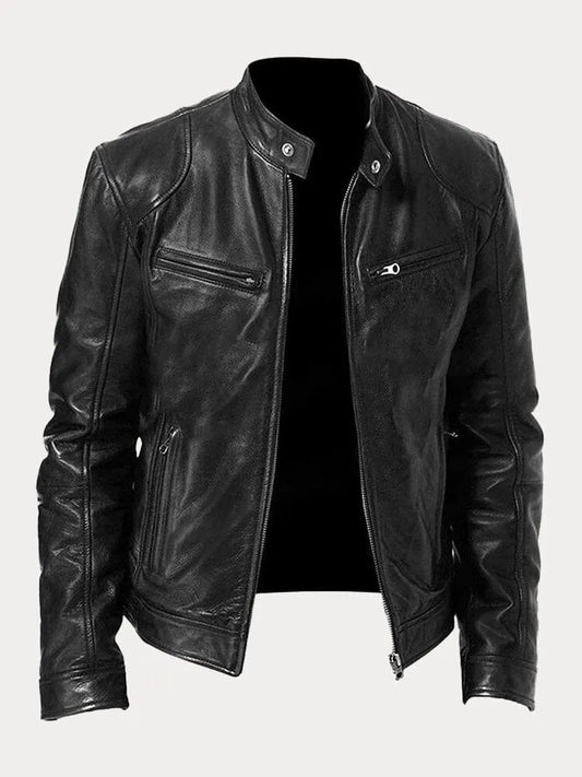 Rocco - Giacca di pelle casual