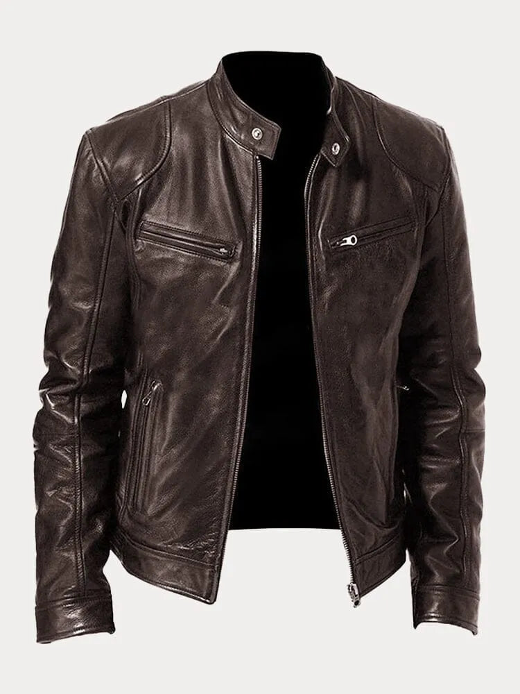 Rocco - Giacca di pelle casual