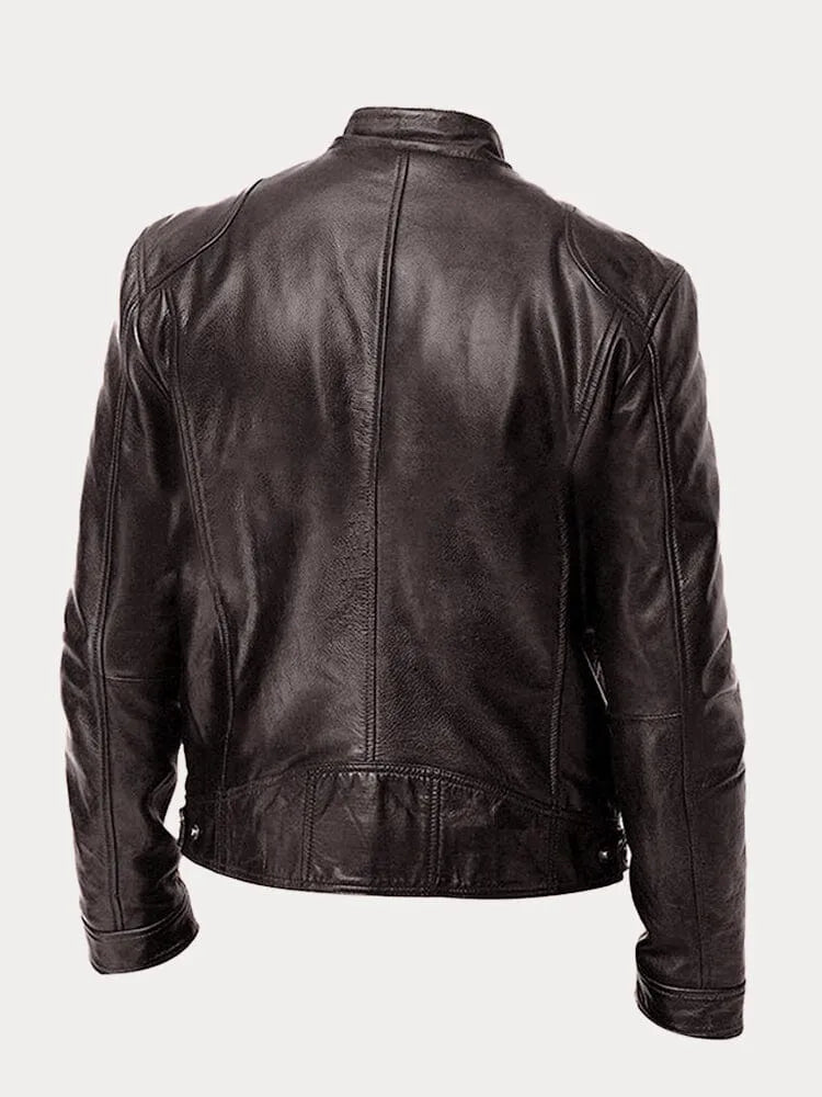 Rocco - Giacca di pelle casual