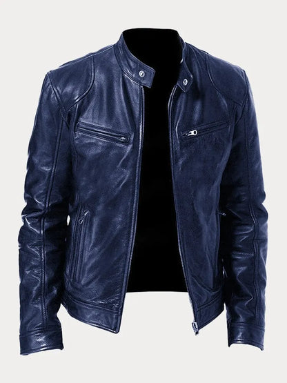 Rocco - Giacca di pelle casual