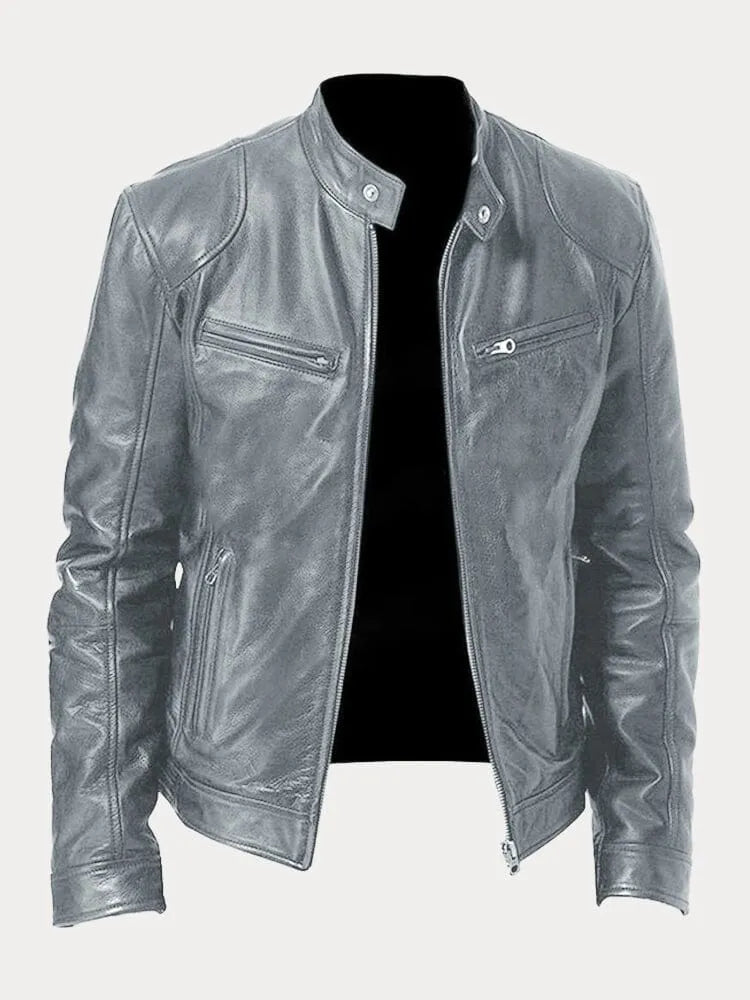 Rocco - Giacca di pelle casual