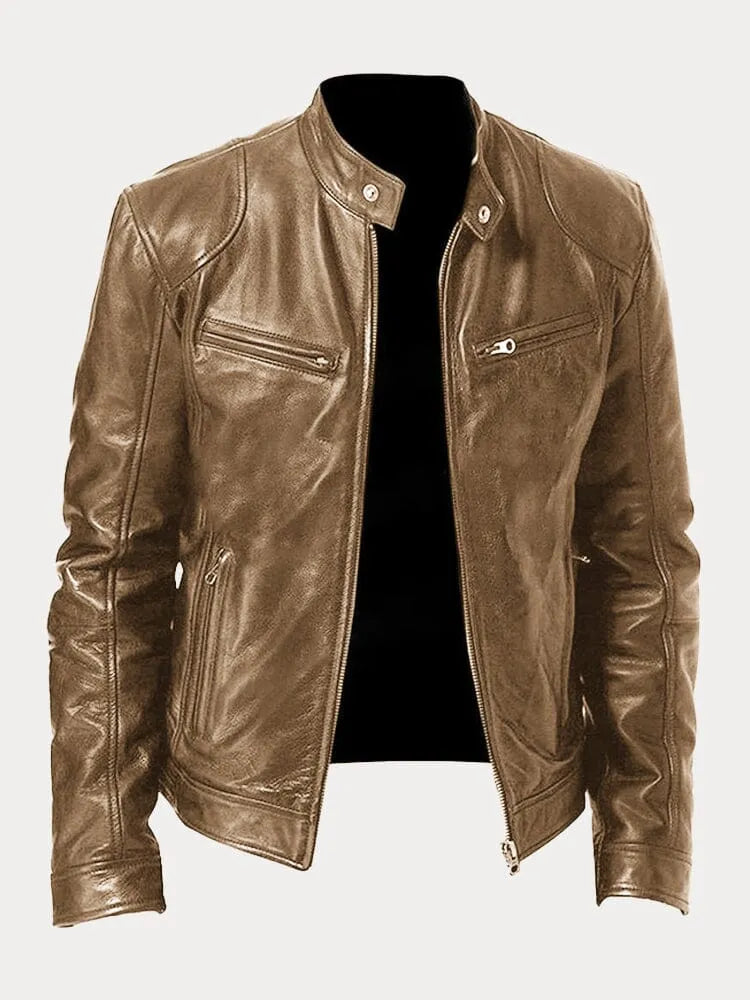 Rocco - Giacca di pelle casual