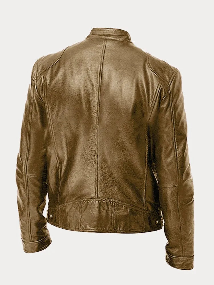 Rocco - Giacca di pelle casual