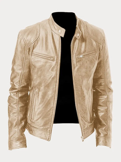 Rocco - Giacca di pelle casual