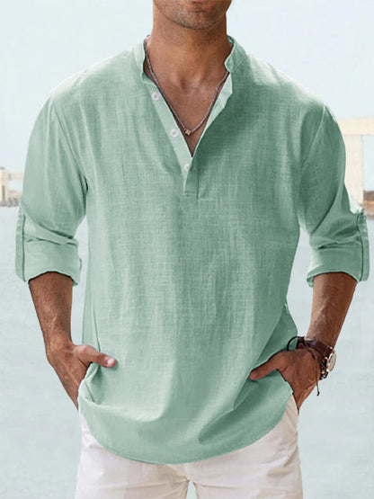 Roberto - Camicia Di Lino Traspirante
