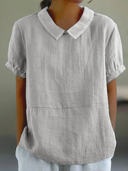Michela ™ | Blusa con colletto a vestibilità rilassata